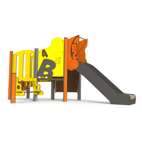 Žaidimų aikštelių kompleksas vaikams nuo 2 metų amžiaus – kolekcija 'MINI / MBG-2198_MI 09-1042-N22'