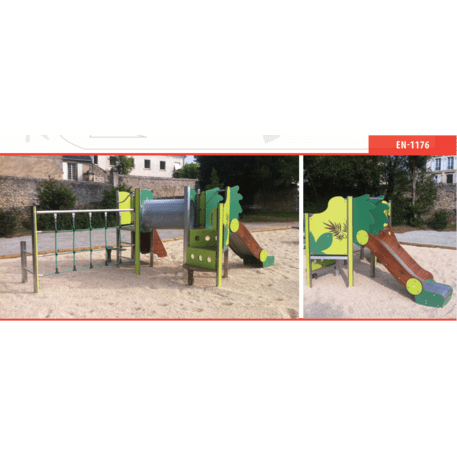 Žaidimų aikštelių kompleksas vaikams nuo 2 metų amžiaus – kolekcija 'MINI / 'MBG-2267_MI 09-2066-P15'