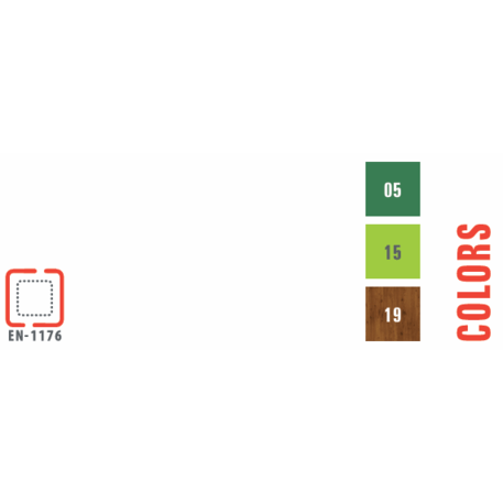 Žaidimų aikštelių kompleksas vaikams nuo 2 metų amžiaus – kolekcija 'MINI / 'MBG-2267_MI 09-2066-P15'