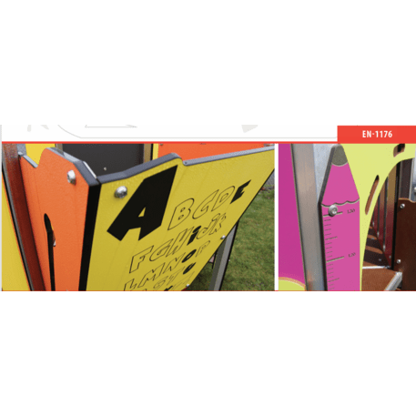 Žaidimų aikštelių kompleksas vaikams nuo 2 metų amžiaus – kolekcija 'MINI / MBG-2276_MI 09-2072-P15'