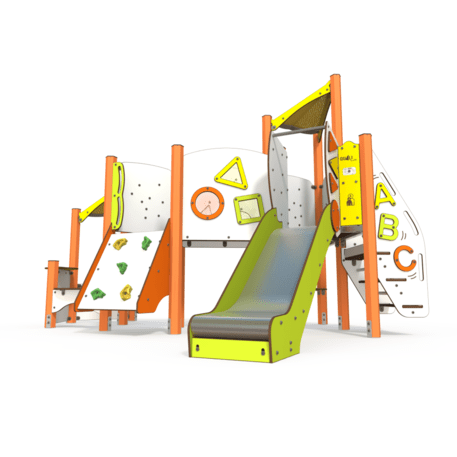 Žaidimų aikštelių kompleksas vaikams nuo 2 metų amžiaus – kolekcija 'MINI / MBG-2205_MI 09-2002-AC07'