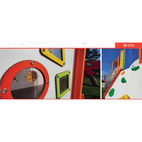 Žaidimų aikštelių kompleksas vaikams nuo 2 metų amžiaus – kolekcija 'MINI / MBG-2205_MI 09-2002-AC07'