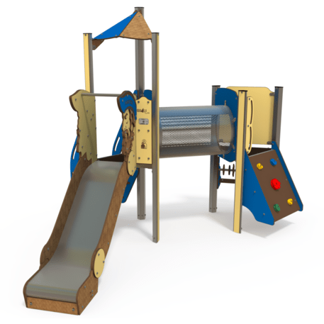 Žaidimų aikštelių kompleksas vaikams nuo 2 metų amžiaus – kolekcija 'MINI / MBG-2210_MI 09-2003-T01'