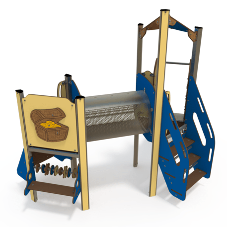 Žaidimų aikštelių kompleksas vaikams nuo 2 metų amžiaus – kolekcija 'MINI / MBG-2210_MI 09-2003-T01'