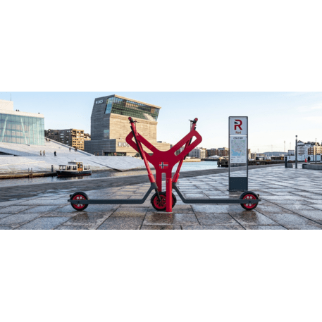 Bicycle and Electric Scooter Rack 'Elica'