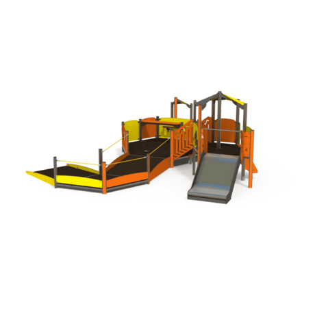 Žaidimų aikštelių kompleksas vaikams nuo 2 metų amžiaus – kolekcija 'MINI / MBG-2228-MI 09-2019-N22'