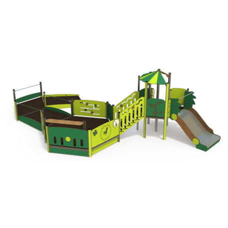 Žaidimų aikštelių kompleksas vaikams nuo 2 metų amžiaus – kolekcija 'MINI / MBG-2294_MI 09-2083-T01'