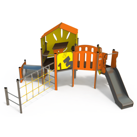 Žaidimų aikštelių kompleksas vaikams nuo 2 metų amžiaus – kolekcija 'MINI / MBG-2233_MI 09-2025-N22'