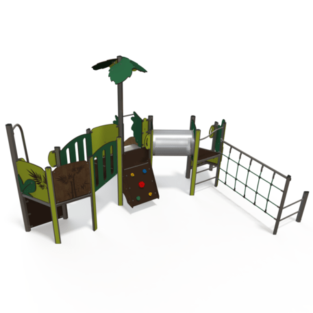 Žaidimų aikštelių kompleksas vaikams nuo 2 metų amžiaus – kolekcija 'MINI / MBG-2316_MI 09-3005-P15'