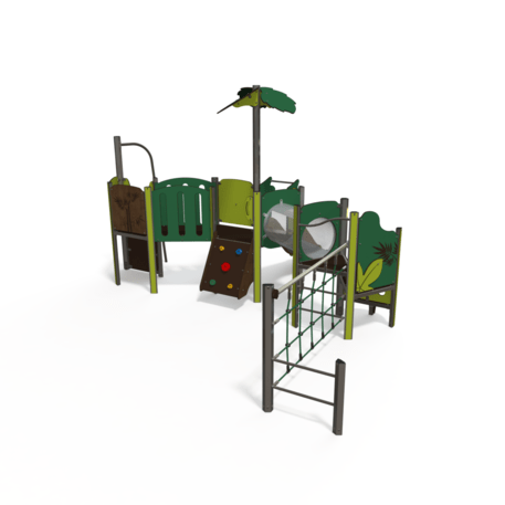Žaidimų aikštelių kompleksas vaikams nuo 2 metų amžiaus – kolekcija 'MINI / MBG-2316_MI 09-3005-P15'