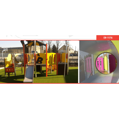 Žaidimų aikštelių kompleksas vaikams nuo 2 metų amžiaus – kolekcija 'MINI / MBG-2316_MI 09-3005-P15'