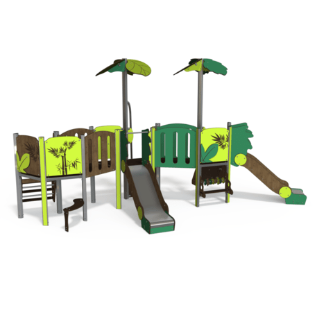 Žaidimų aikštelių kompleksas vaikams nuo 2 metų amžiaus – kolekcija 'MINI / MBG-2325_MI 09-3014-P15'