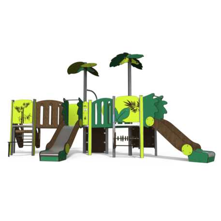 Žaidimų aikštelių kompleksas vaikams nuo 2 metų amžiaus – kolekcija 'MINI / MBG-2325_MI 09-3014-P15'