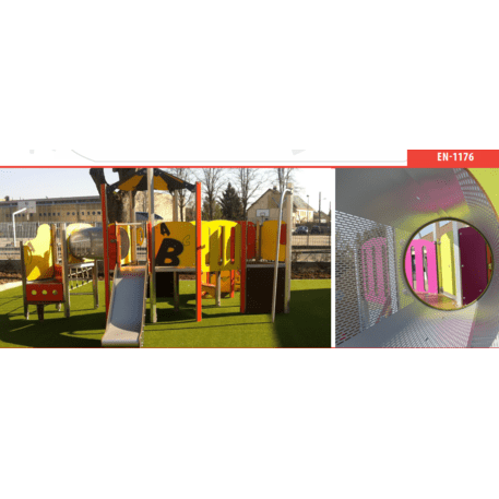 Žaidimų aikštelių kompleksas vaikams nuo 2 metų amžiaus – kolekcija 'MINI / MBG-2335_MI 09-3022-N22'