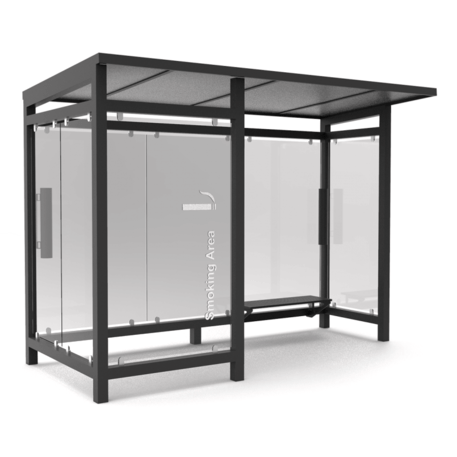 Autobusų stotelės stoginė / Rūkymo paviljonas 'MBG_5002 / SMOKE 01'