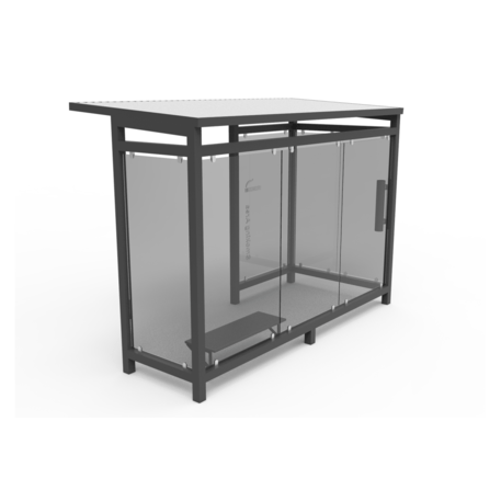 Autobusų stotelės stoginė / Rūkymo paviljonas 'MBG_5002 / SMOKE 01'