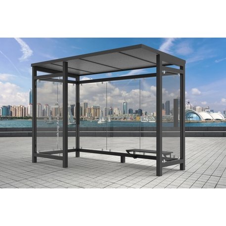 Autobusų stotelės stoginė / Rūkymo paviljonas 'MBG_5002 / SMOKE 01'