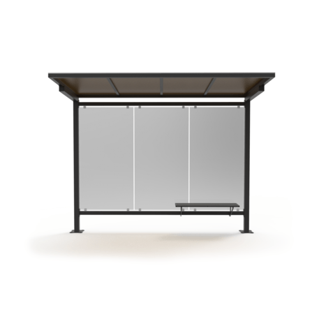 Autobusų stotelės stoginė, paviljonas 'MBG_5012 / Plaza 04'