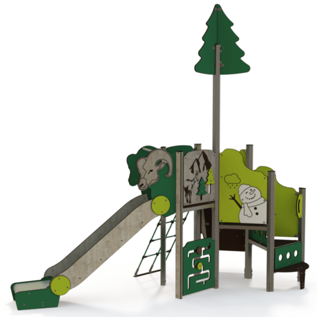 Žaidimų aikštelių kompleksas vaikams nuo 2 iki 10 metų amžiaus – kolekcija 'MAXI / MBG-2362_MA 12-1011-U29'