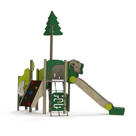 Žaidimų aikštelių kompleksas vaikams nuo 2 iki 10 metų amžiaus – kolekcija 'MAXI / MBG-2362_MA 12-1011-U29'