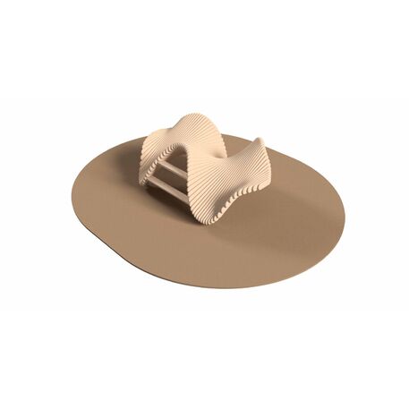 Vaikų žaidimų aikštelių įranga „Layslide 3.5“, kolekcija Playsculptures®