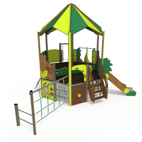 Žaidimų aikštelių kompleksas vaikams nuo 2 iki 10 metų amžiaus – kolekcija 'MAXI / MBG-2378_MA 12-1043-T01'