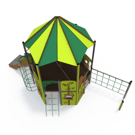 Žaidimų aikštelių kompleksas vaikams nuo 2 iki 10 metų amžiaus – kolekcija 'MAXI / MBG-2378_MA 12-1043-T01'