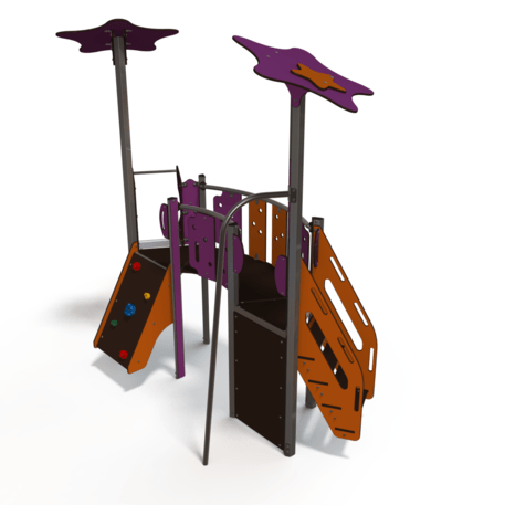 Žaidimų aikštelių kompleksas vaikams nuo 2 iki 10 metų amžiaus – kolekcija 'MAXI / MBG-2387_MA 12-2002-O18'