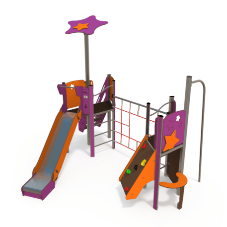 Žaidimų aikštelių kompleksas vaikams nuo 2 iki 10 metų amžiaus – kolekcija 'MAXI / MBG-2393_MA 12-2006-O18'