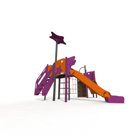 Žaidimų aikštelių kompleksas vaikams nuo 2 iki 10 metų amžiaus – kolekcija 'MAXI / MBG-2393_MA 12-2006-O18'