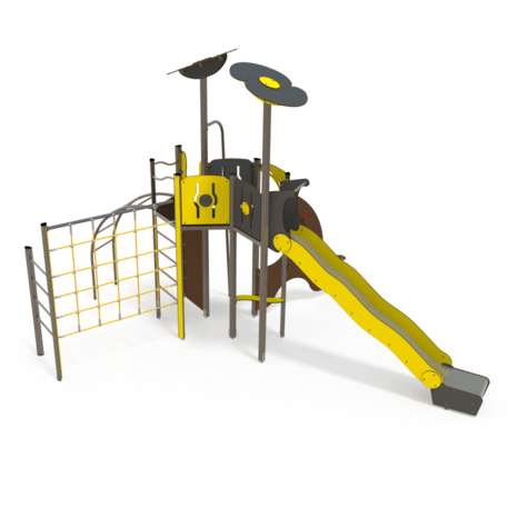 Spielplatzkomplex für Kinder von 2 bis 12 Jahren – Kollektion 'MEGA / MBG-2521_ME 18-1003-I22'