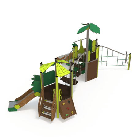 Complesso per parco giochi per bambini dai 2 anni – collezione 'MAXI / MBG-2418_MA 12-2067-T01'