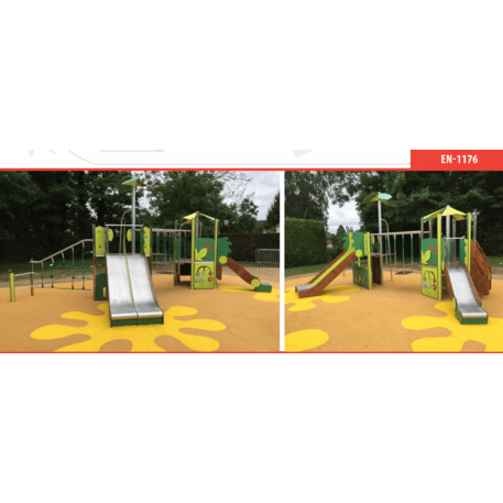 Complesso per parco giochi per bambini dai 2 anni – collezione 'MAXI / MBG-2418_MA 12-2067-T01'