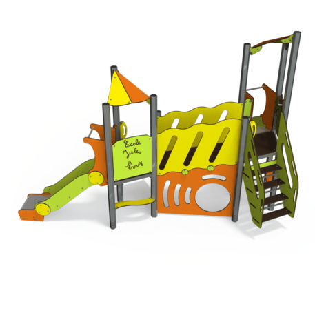 Complesso per parco giochi per bambini dai 2 anni – collezione 'MAXI / MBG-2423_MA 12-2069-T01'