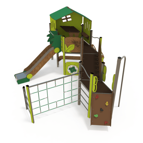 Complesso per parco giochi per bambini dai 2 anni – collezione 'MAXI / MBG-2449_MA 12-2091-P15'