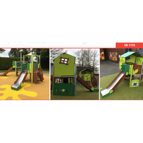 Complesso per parco giochi per bambini dai 2 anni – collezione 'MAXI / MBG-2449_MA 12-2091-P15'