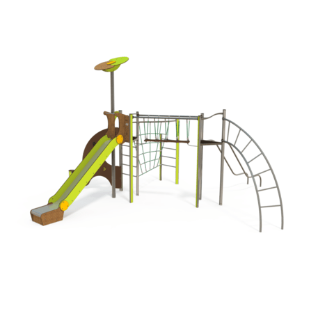 Комплекс детских площадок для детей от 2 до 12 лет – коллекция 'MEGA / MBG-2538_ME 18-2004-I15'