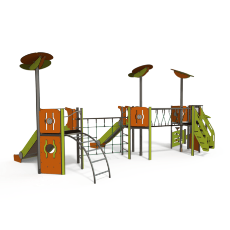 Spielplatzkomplex für Kinder ab 2 Jahren – Kollektion 'MAXI / MBG-2474_MA 12-3044-I99'