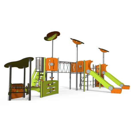 Spielplatzkomplex für Kinder ab 2 Jahren – Kollektion 'MAXI / MBG-2474_MA 12-3044-I99'