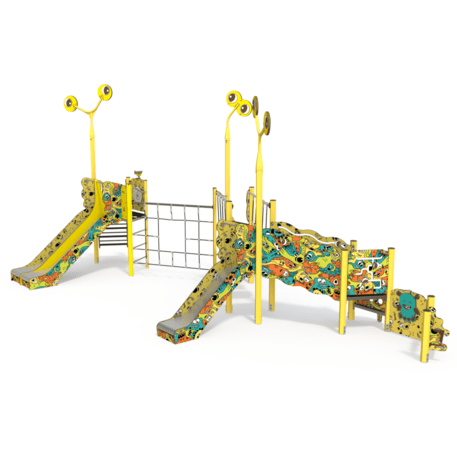 Kompleks placu zabaw dla dzieci od 2. roku życia – kolekcja 'MAXI / MBG-2500_MA 12-4013-AB22'