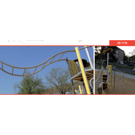 Žaidimų aikštelių kompleksas vaikams nuo 2 iki 12 metų amžiaus – kolekcija 'MEGA / MBG-2553_ME 18-2030-P99'