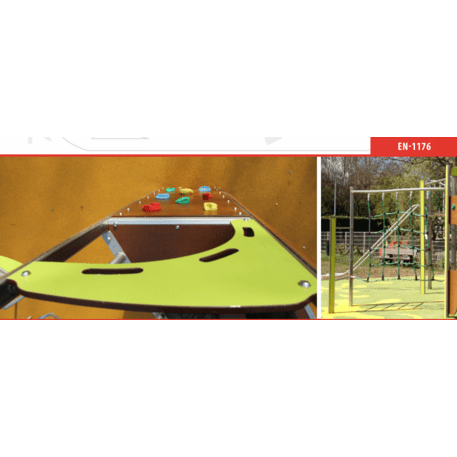 Žaidimų aikštelių kompleksas vaikams nuo 2 iki 12 metų amžiaus – kolekcija 'MEGA / MBG-2563_ME 18-2038-D10'