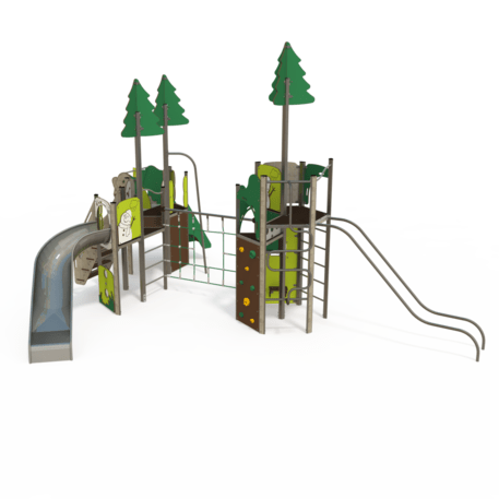 Žaidimų aikštelių kompleksas vaikams nuo 2 iki 12 metų amžiaus – kolekcija 'MEGA / MBG-2589_ME 18-3033-U29'