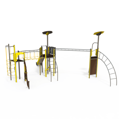 Žaidimų aikštelių kompleksas vaikams nuo 2 iki 12 metų amžiaus – kolekcija 'MEGA / MBG-2605_ME 18-3046-I22'