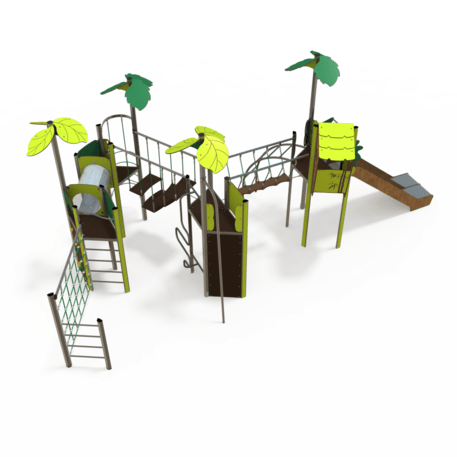 Žaidimų aikštelių kompleksas vaikams nuo 2 iki 12 metų amžiaus – kolekcija 'MEGA / MBG-2618_ME 18-4025-P15'