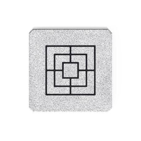 Betoninis šachmatų žaidimo stalas su suolais, šlifuotu terrazzo paviršiumi ir medinėmis sėdimomis dalimis 'Premium / 190x164xH/73cm / BS-416'