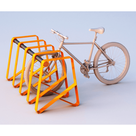 Metal bicycle rack 'Bel'