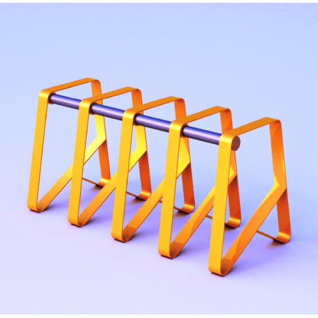 Metal bicycle rack 'Bel'