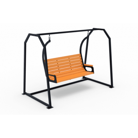 Metalinės lauko supynės su suolu 'STF/Swing-4Steel/MDL'