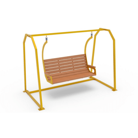 Metalinės lauko supynės su suolu 'STF/Swing-4Steel/MDL'